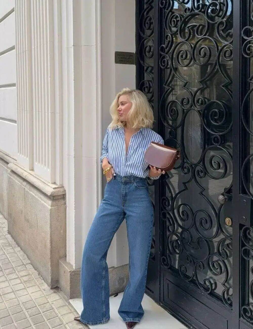 Wide Leg Jeans Outfits