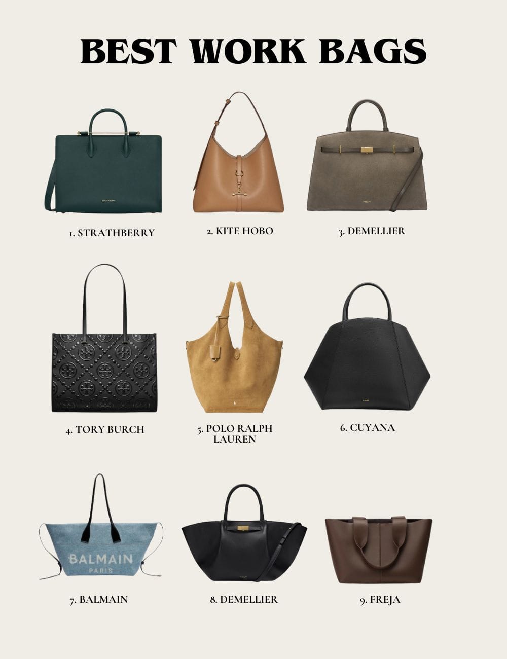 Best Work Bags for Women