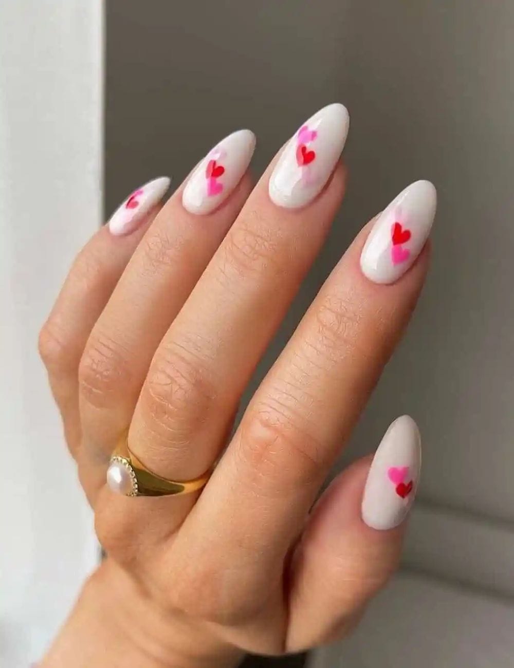 Simple Valentine’s Day Nails