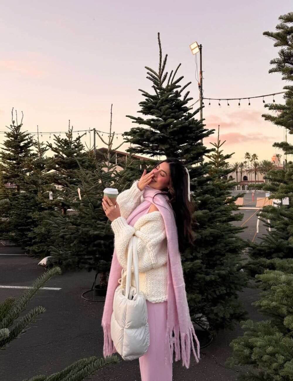 winter scarf outfits