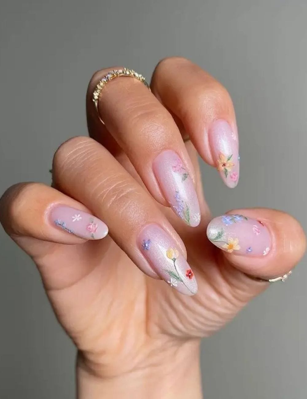 Floral Nails