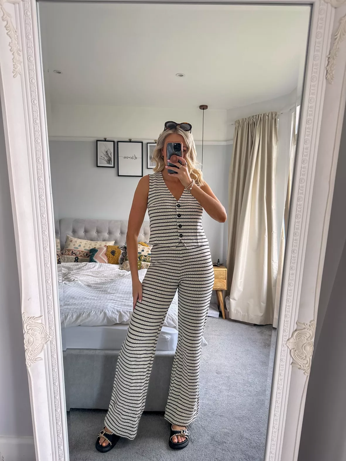 Spring Break Outfits Chic Monochromatic Crochet Separates