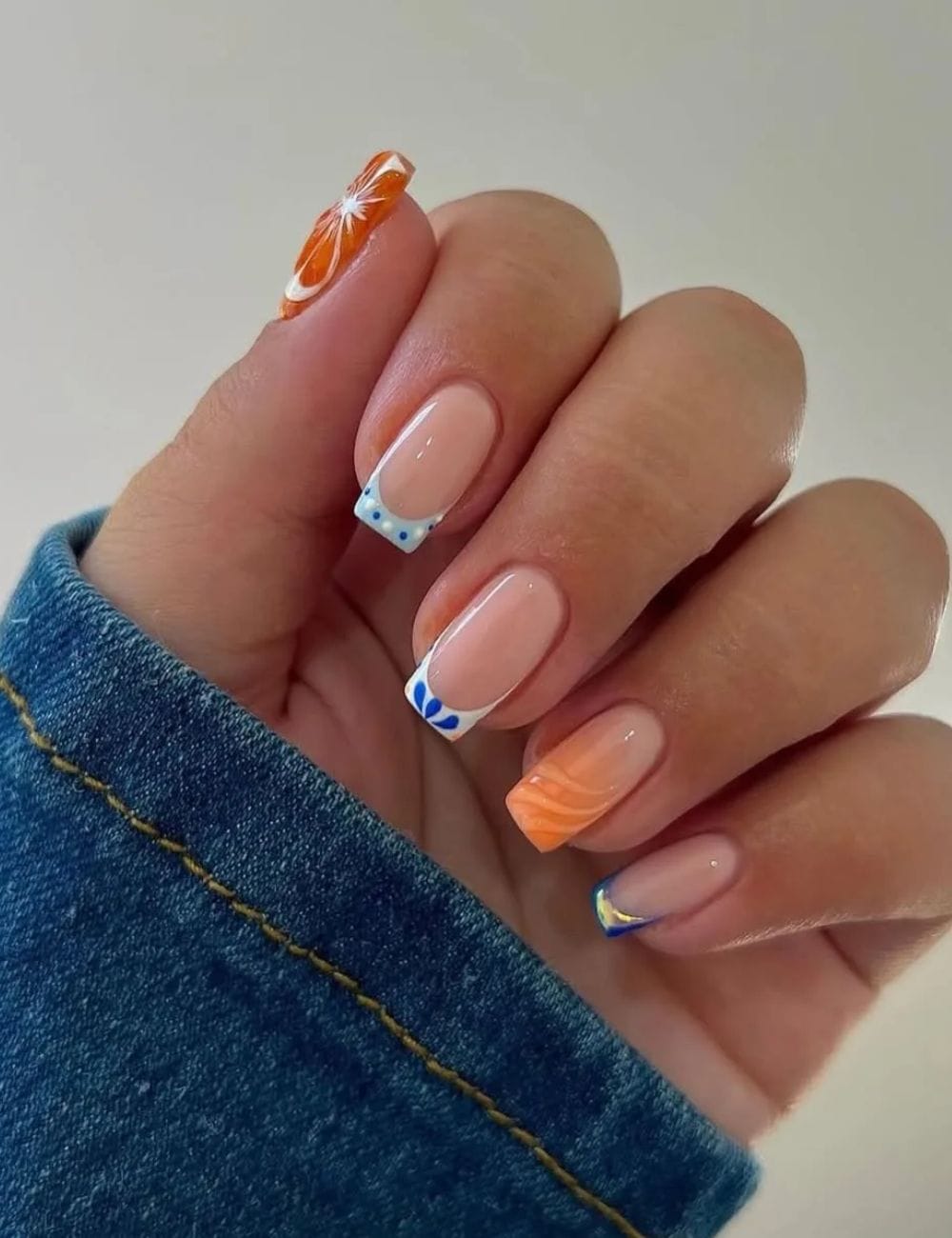 Euro Summer Nails