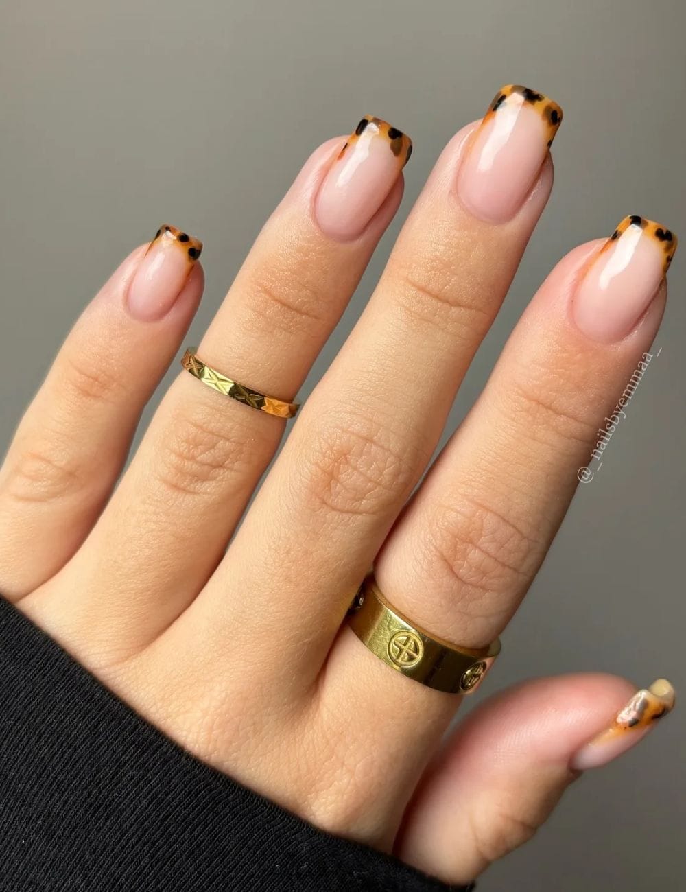 Old Money Fall Nails