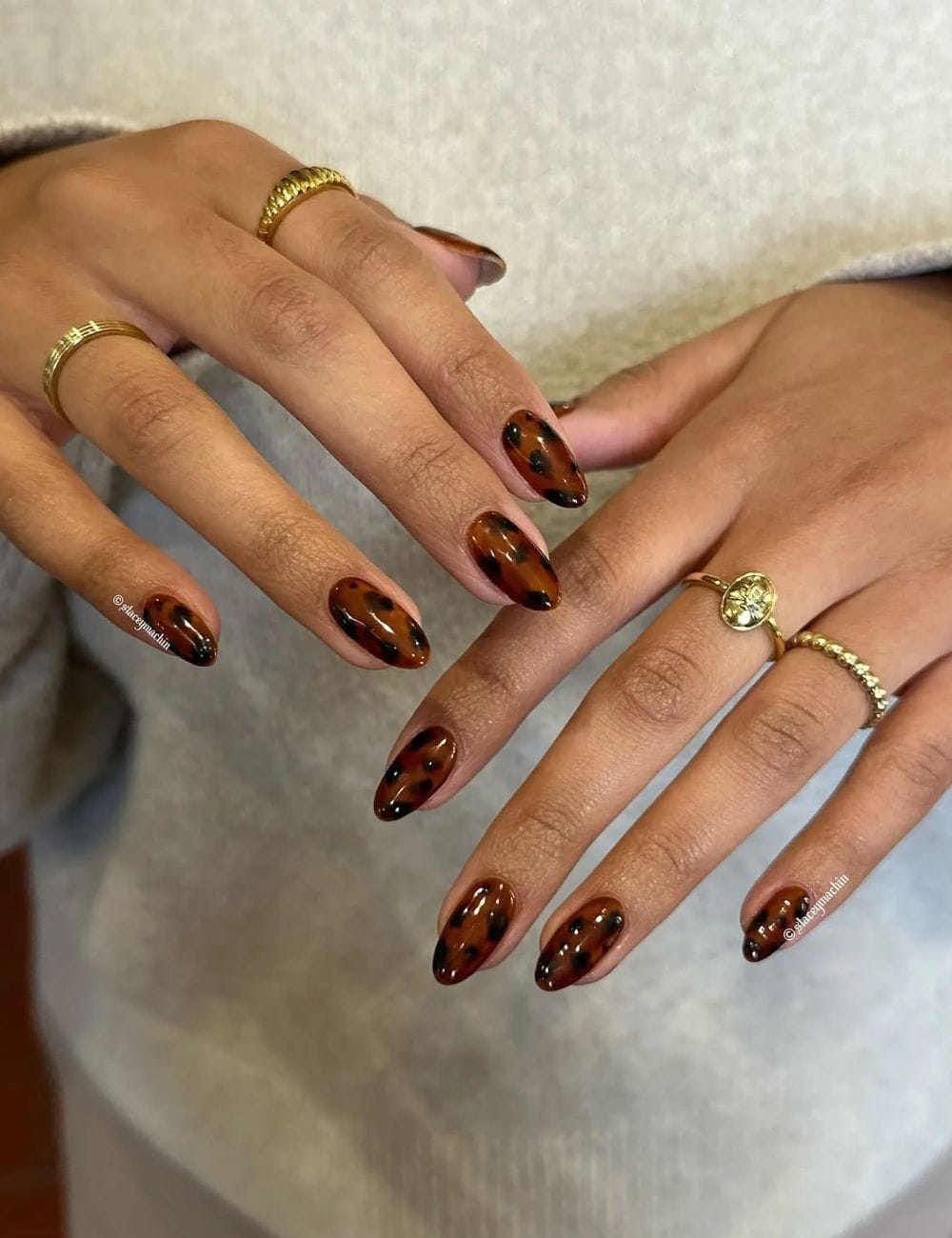 Tortoiseshell Nails